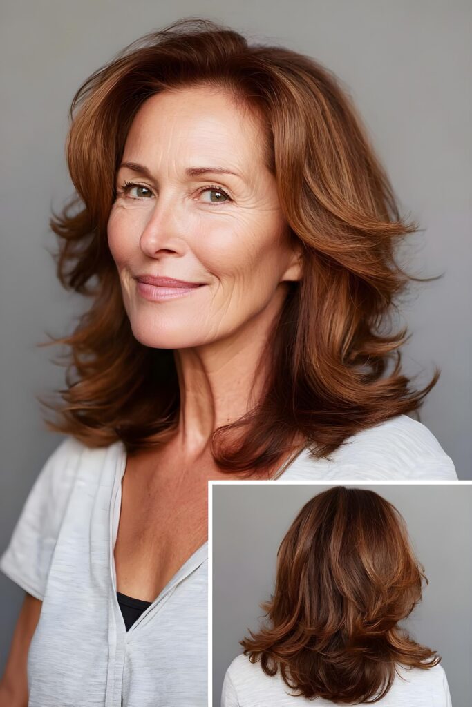 timeless layered wave elegance