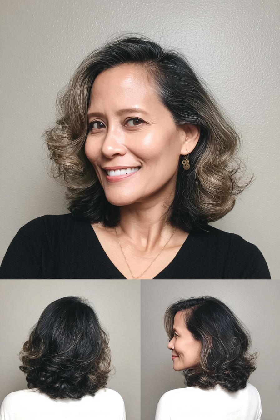 Voluminous Soft Curls Style