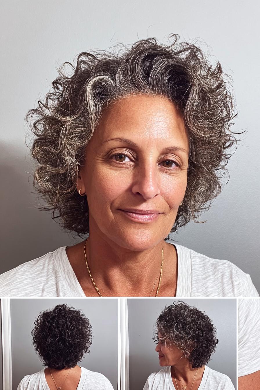 Chic Curly Layers