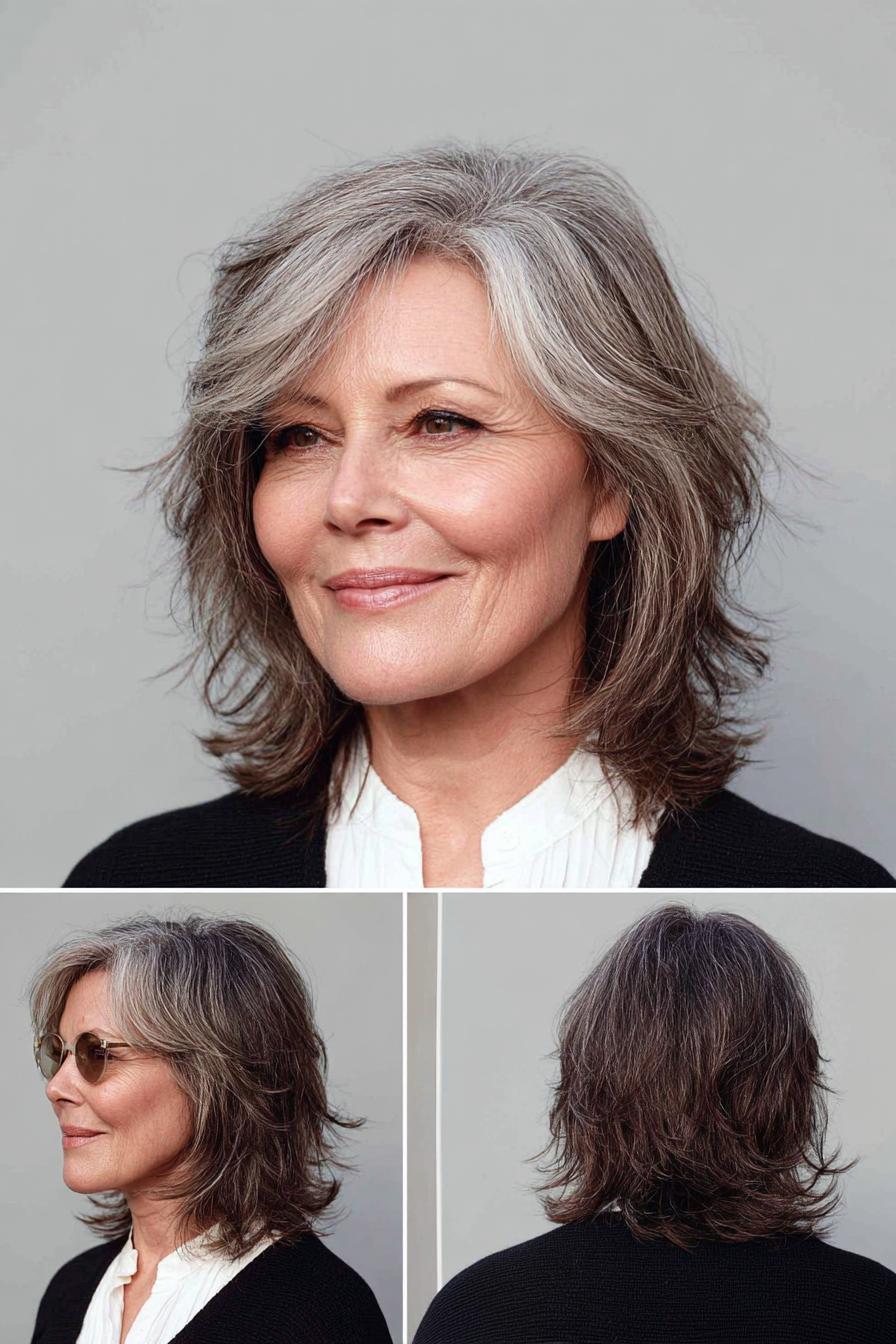 Soft Graceful Silver Layers