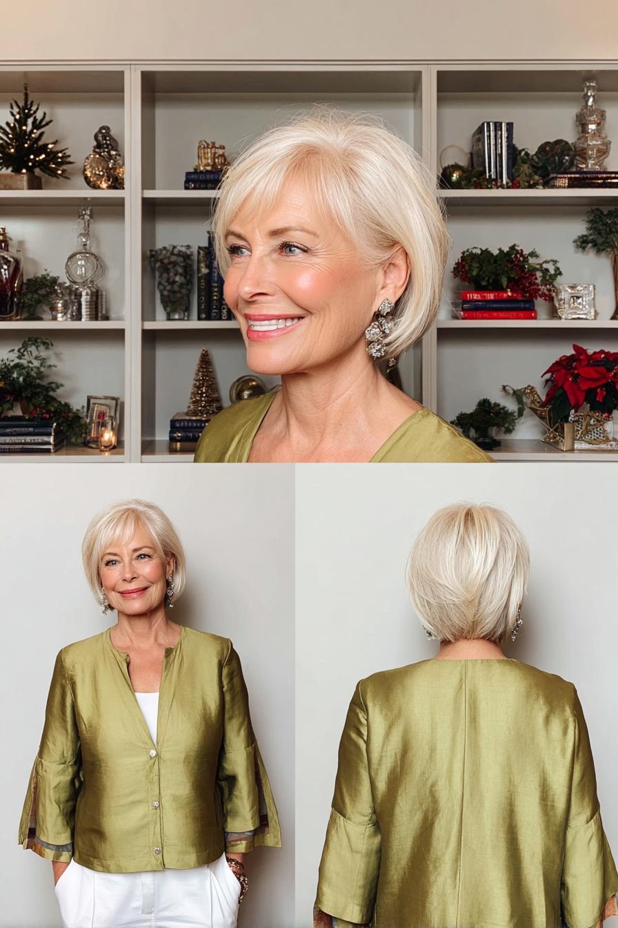 Soft Layered Bob Beauty