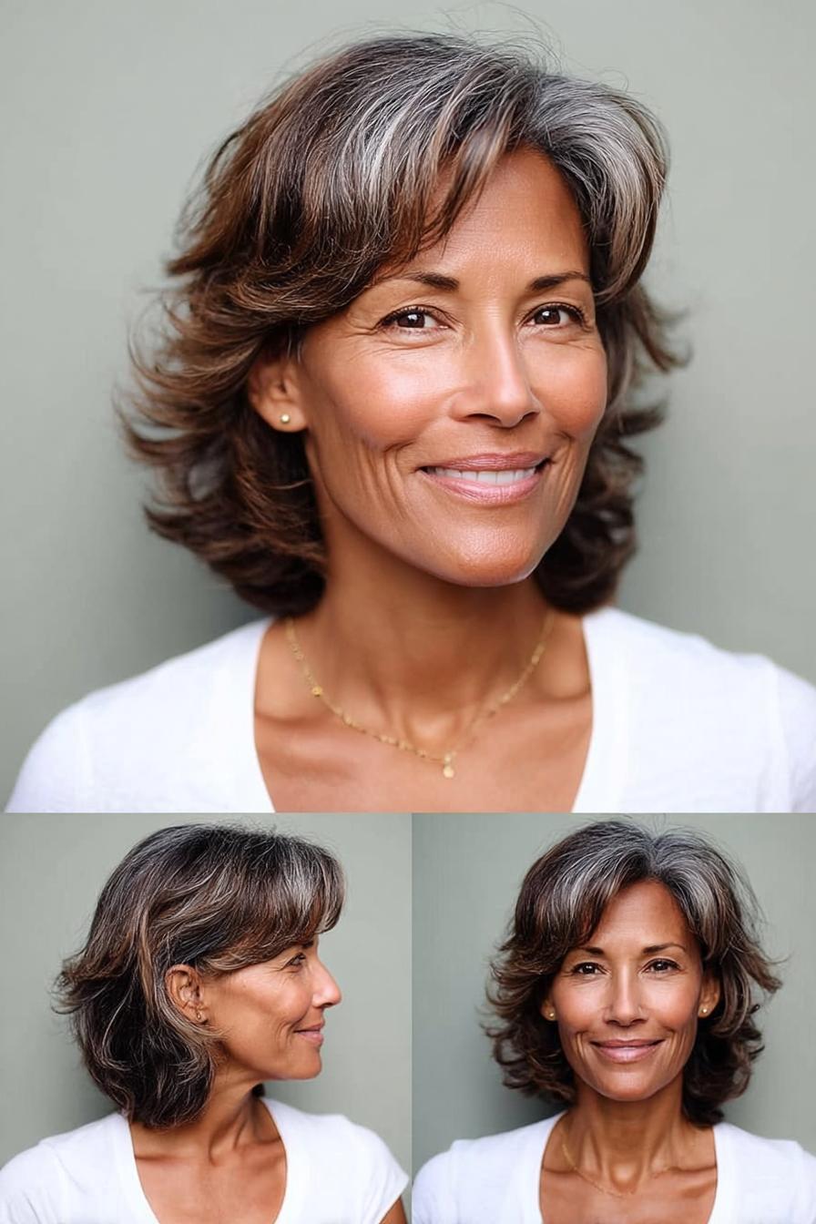 Soft Layered Silver Grace