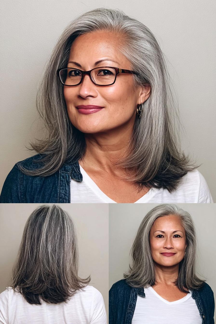 Soft Layered Silver Grace