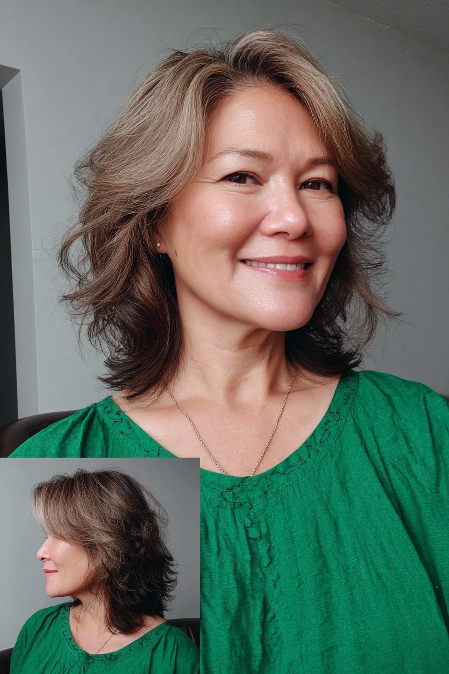 Soft Layered Natural Grace