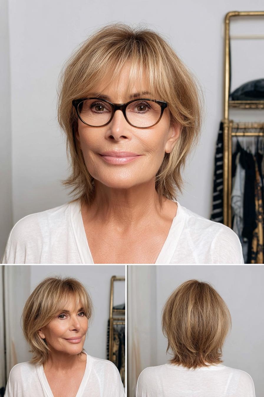 Soft layered youthful waves