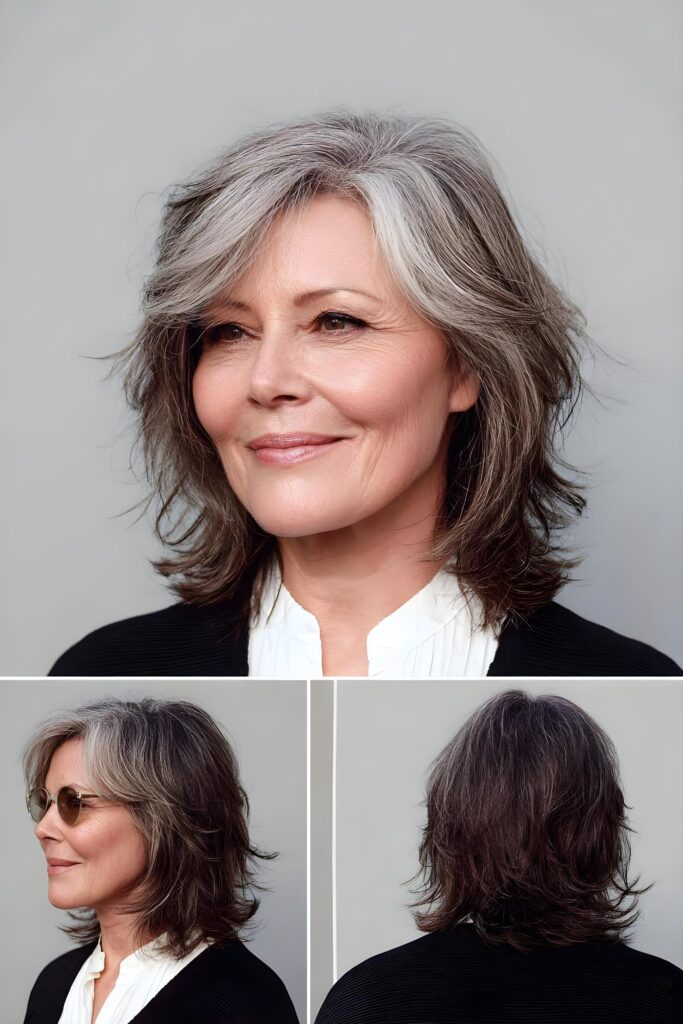 soft silver layers flowing