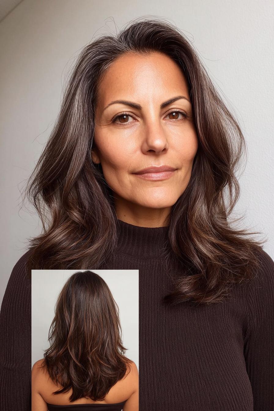 Soft Waves Silver Highlights