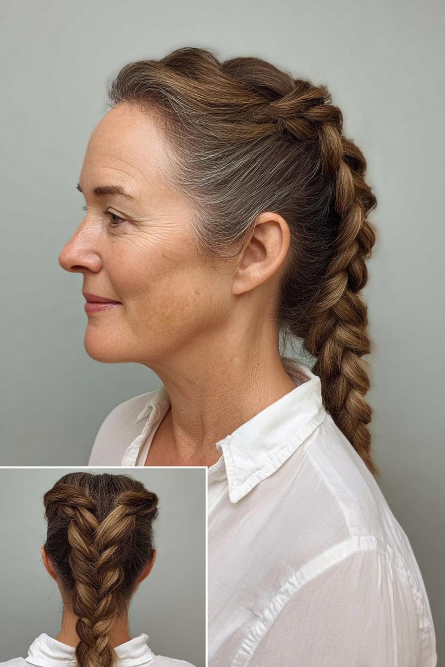 Elegance of French Braids