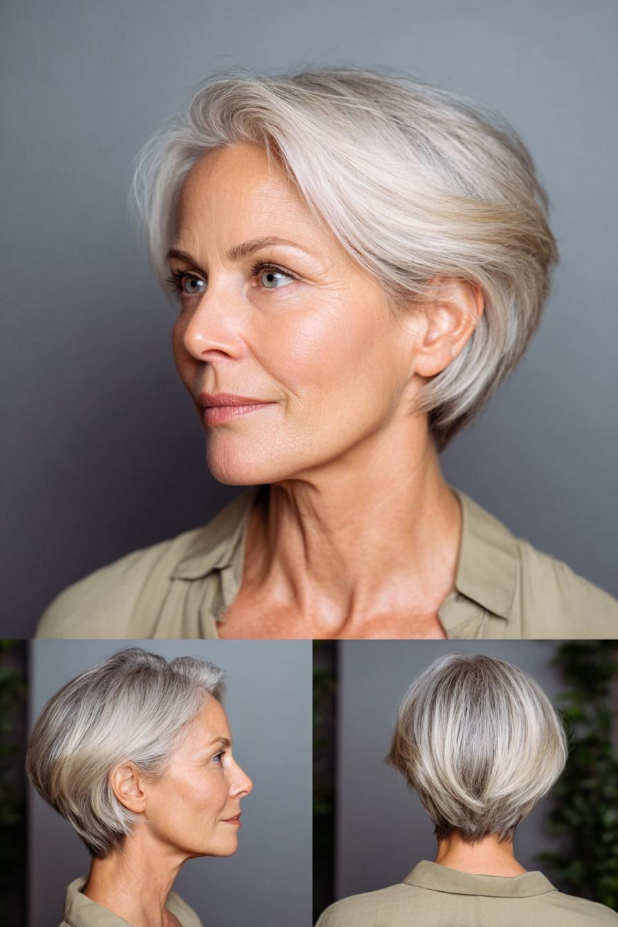 Modern silver pixie bob
