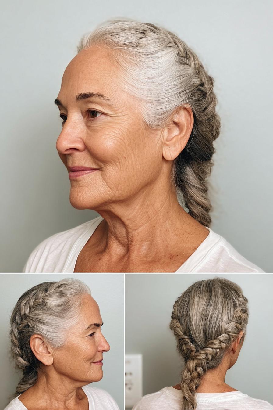 Silver Braided Grace