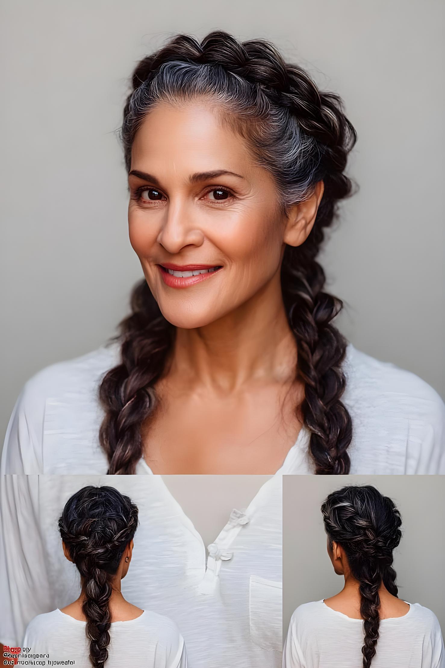 soft crown braided grace