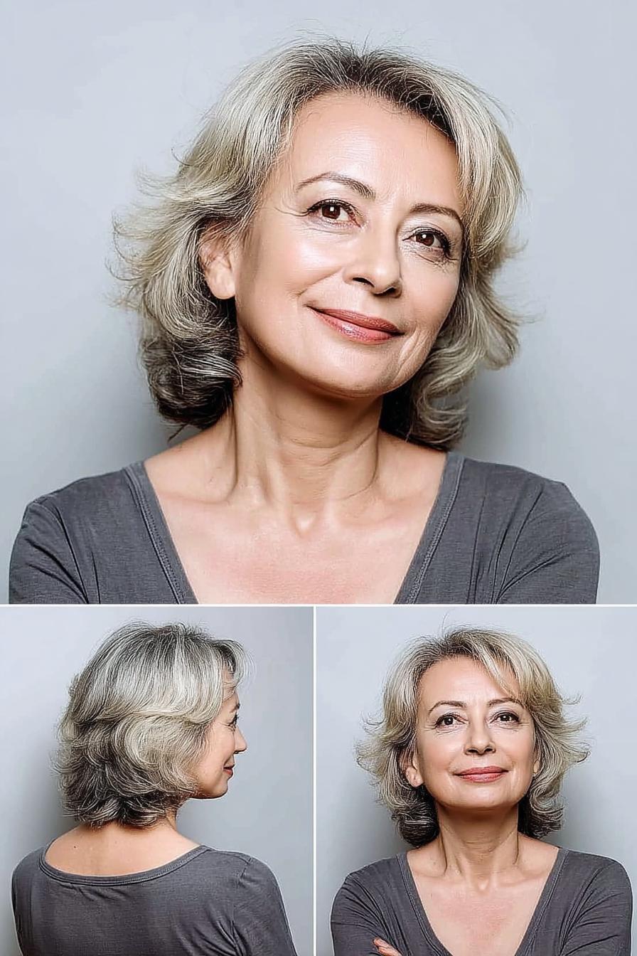 Soft Layered Bob Beauty