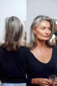 soft silver layers in motion