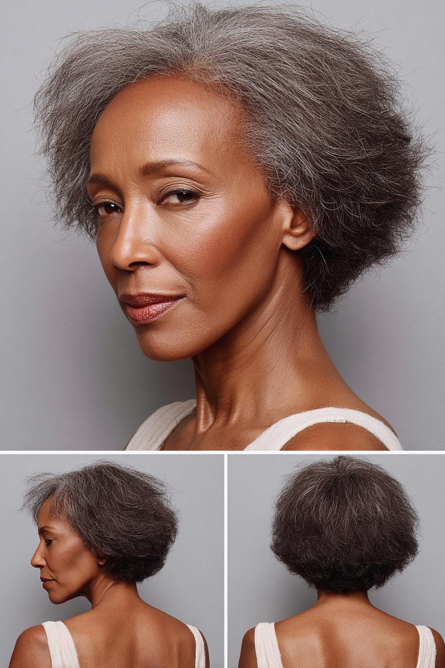 Soft Silvery Bob Grace