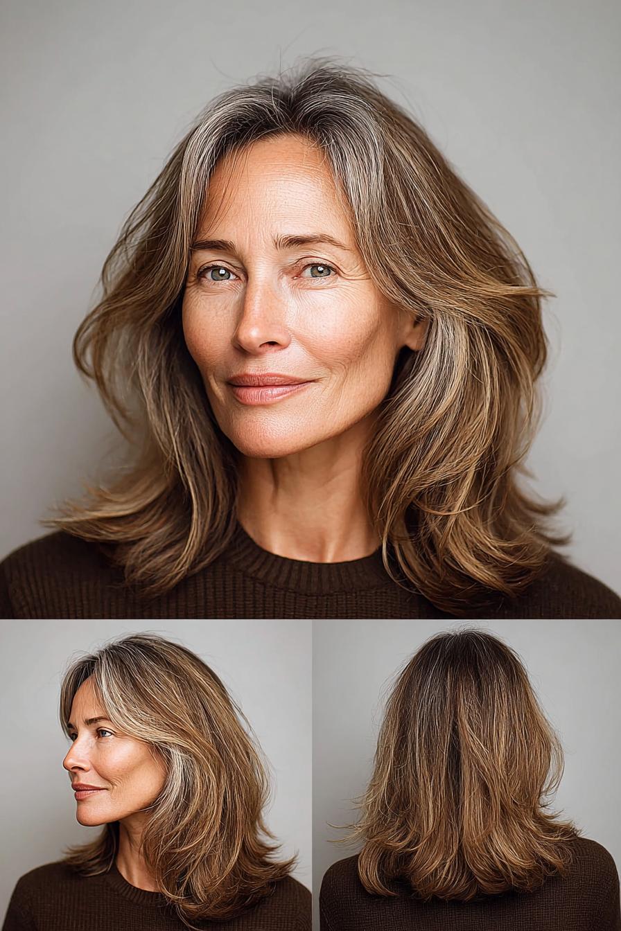 Sunlit Silver Layered Beauty