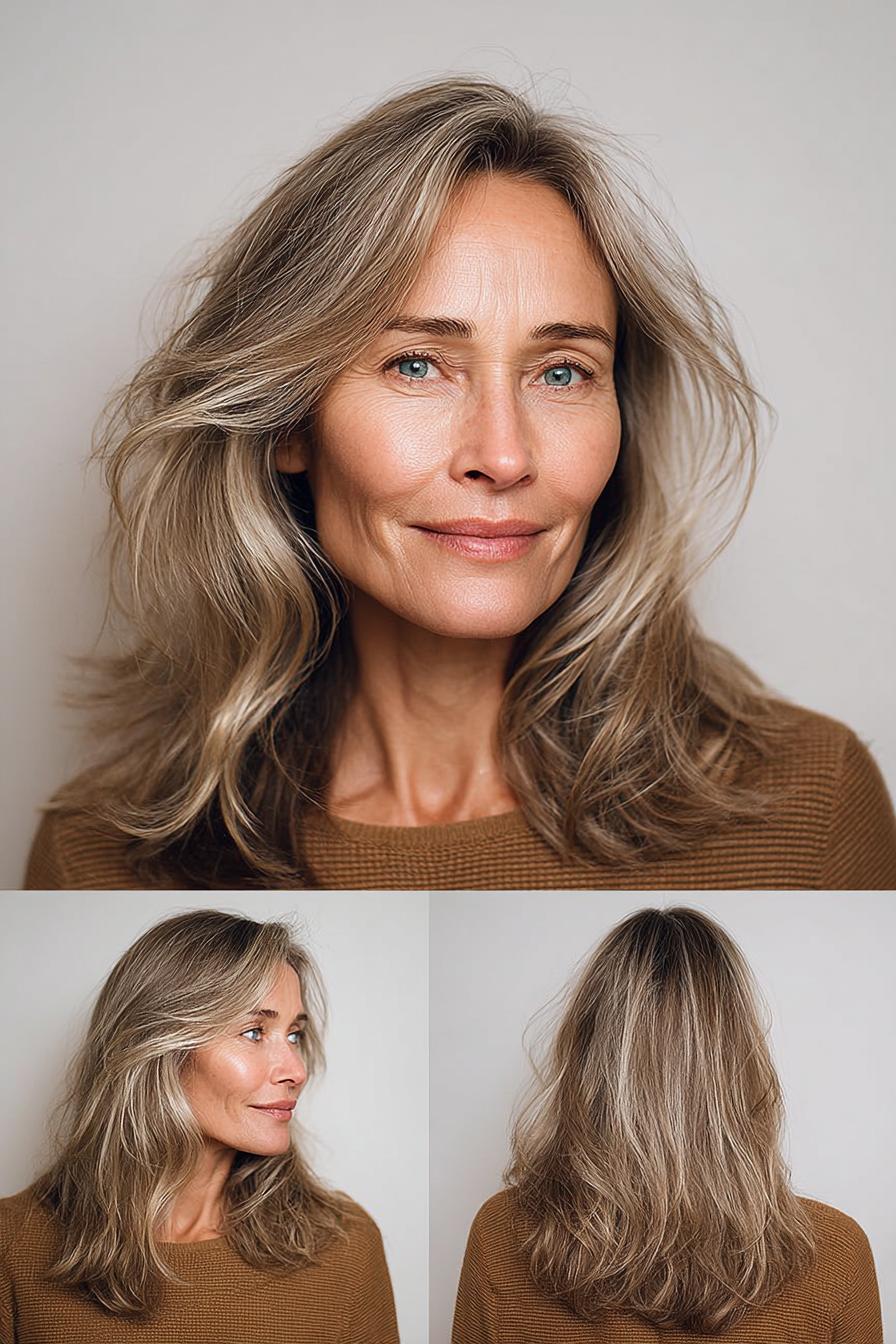 Sunlit Wavy Layers