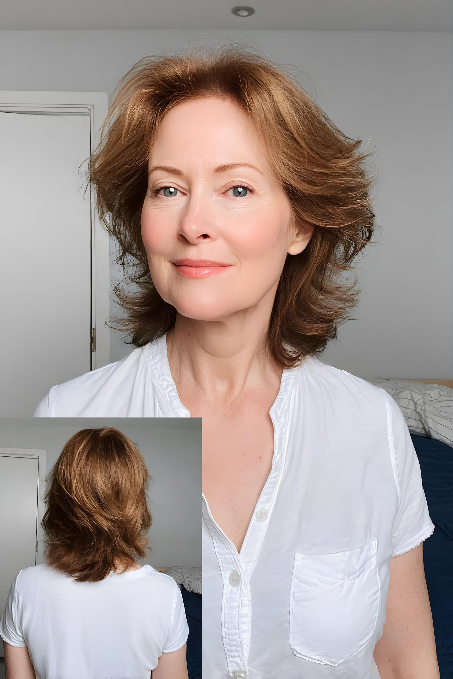 soft layered feathered style