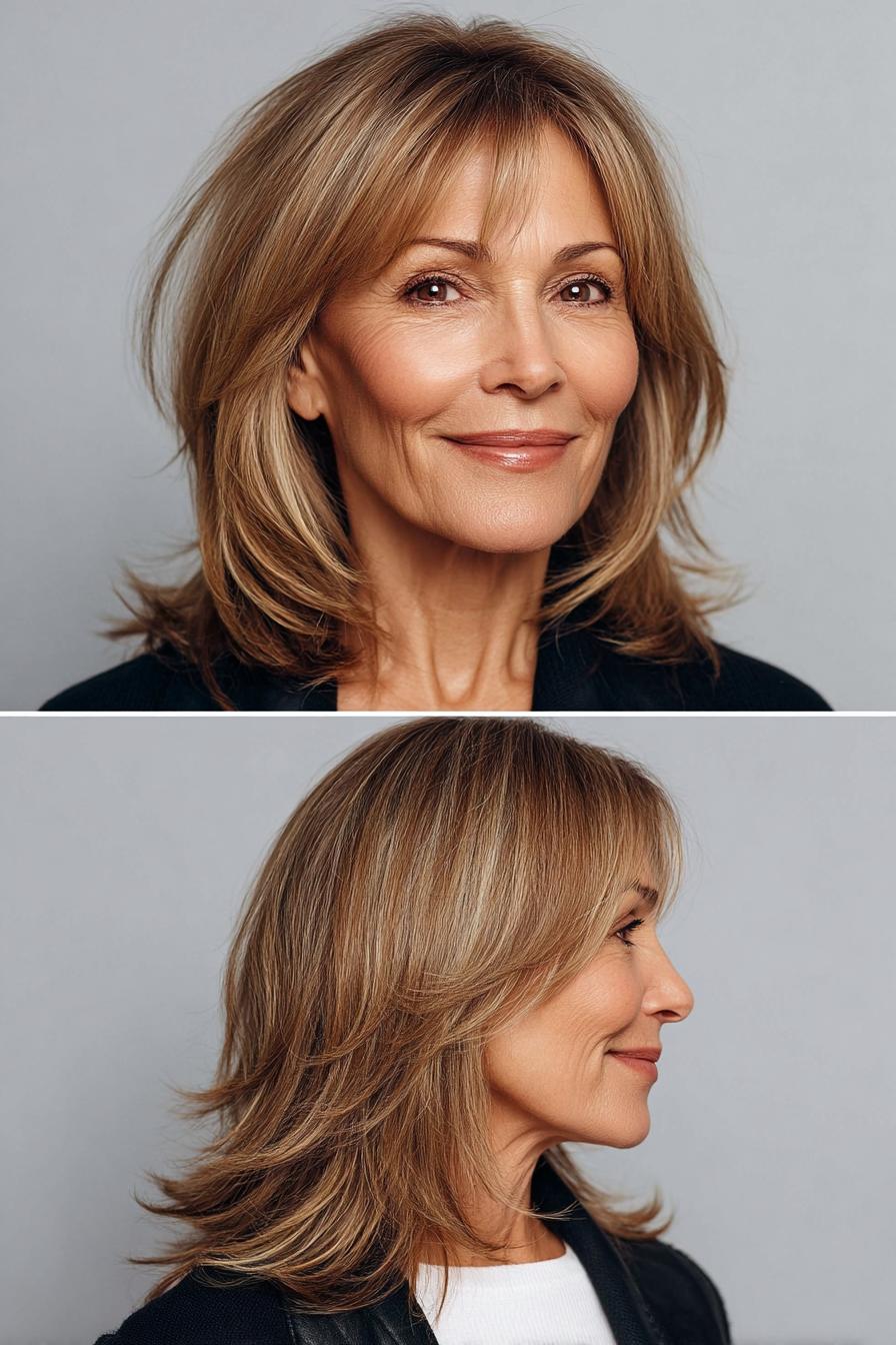 Soft Layered Feathered Waves