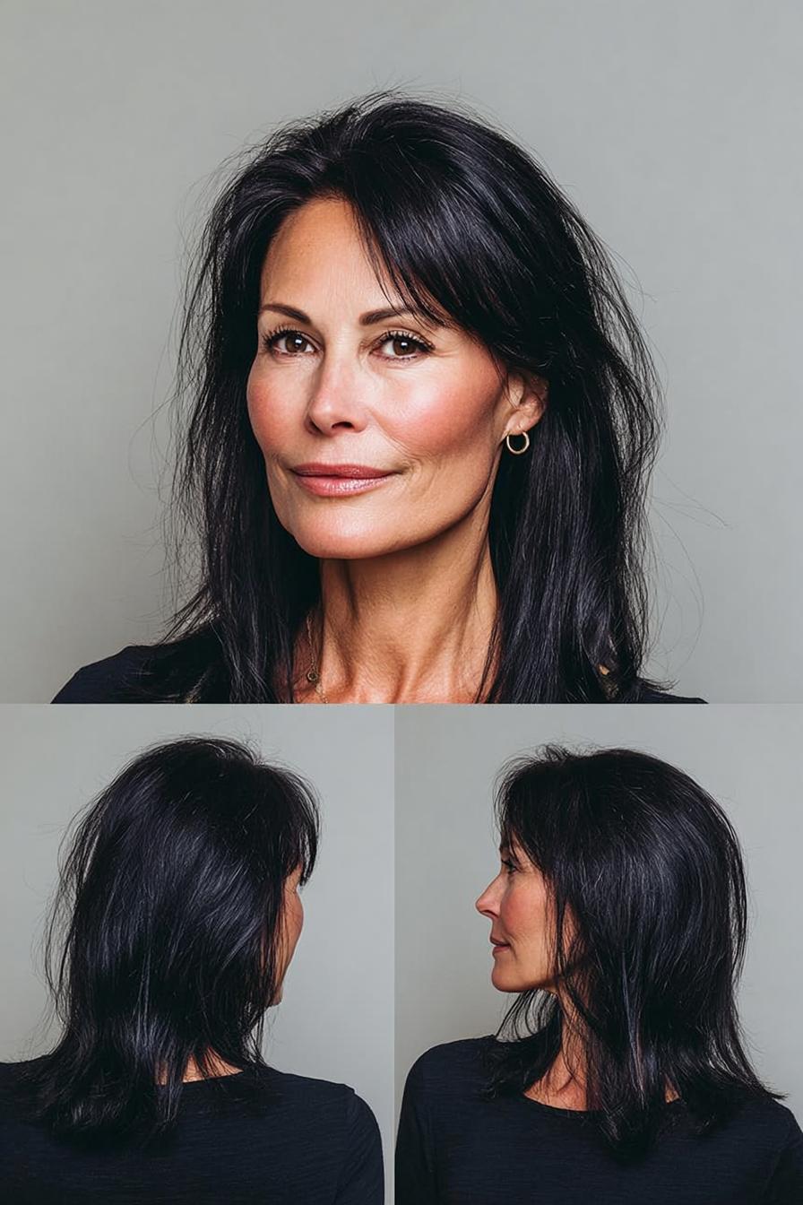 Soft layered hair