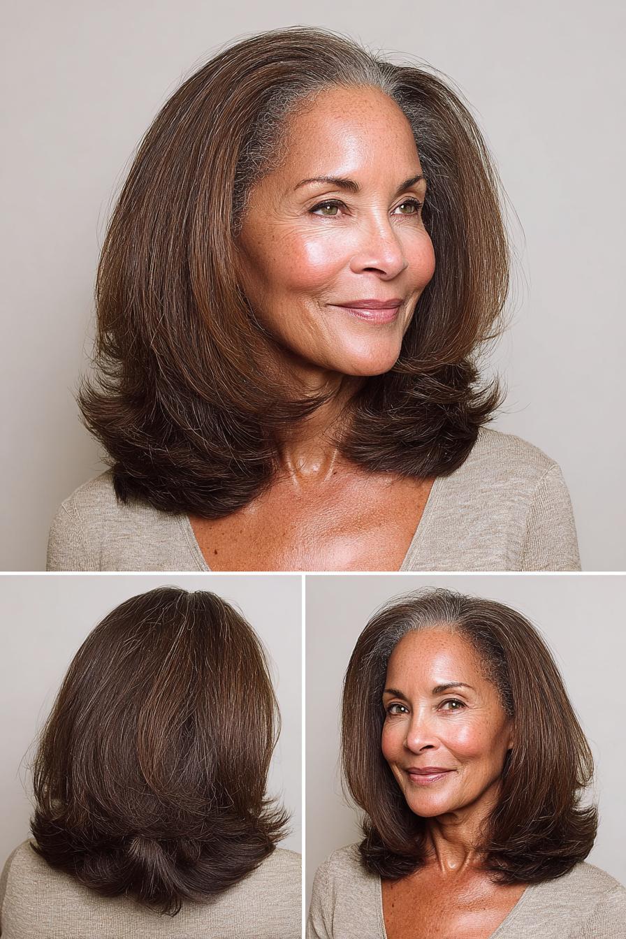Soft Layered Side Part