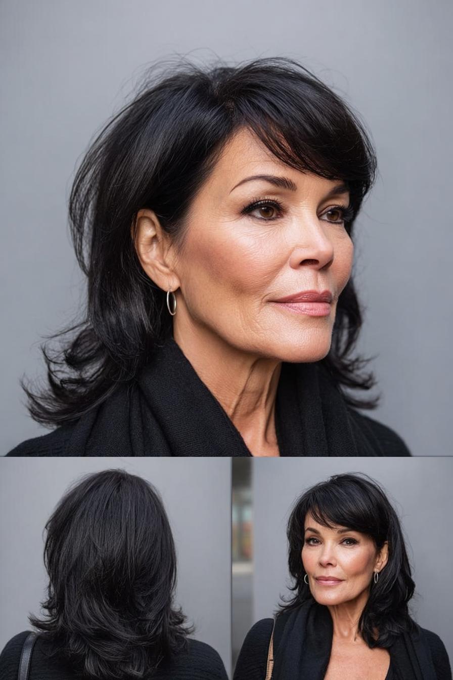 Soft Layers Youthful Fringe