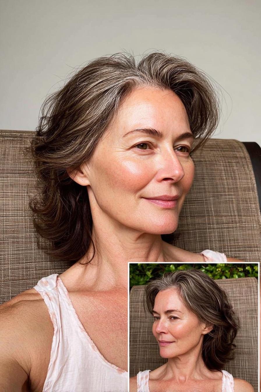 Soft Wavy Gray Layers