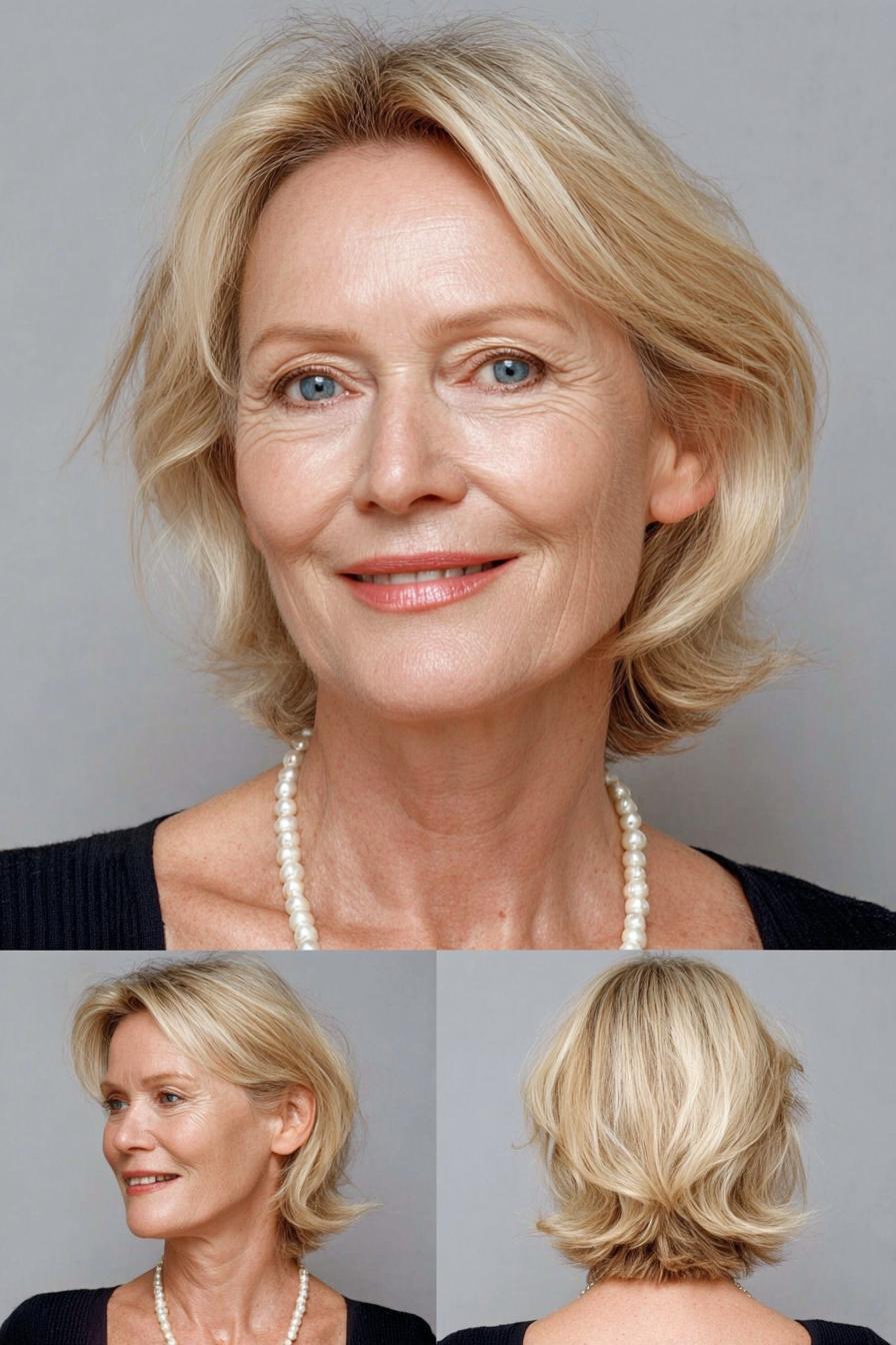 Soft layered bob allure