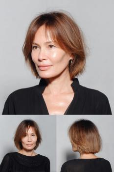 Soft Layered Bob Elegance