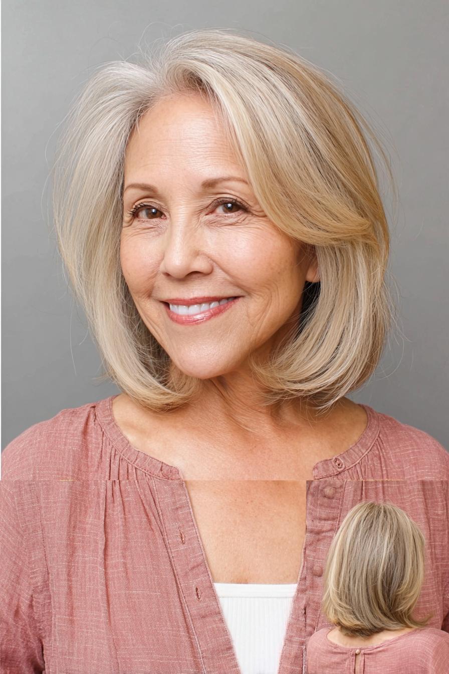Soft Layered Bob Style