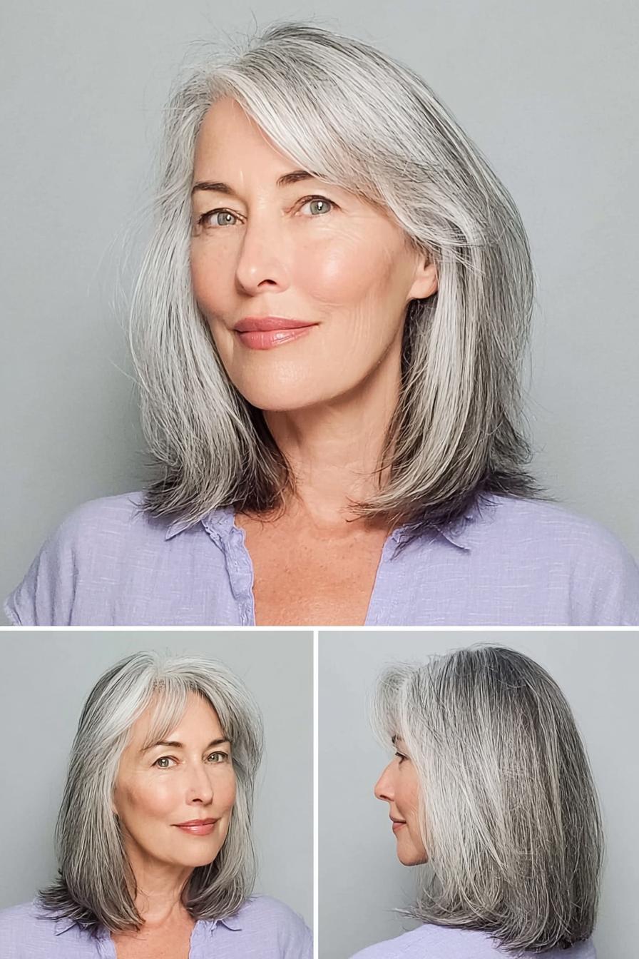 Soft radiant gray layers