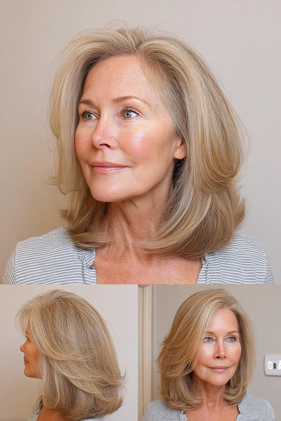 Soft Voluminous Layered Blowout