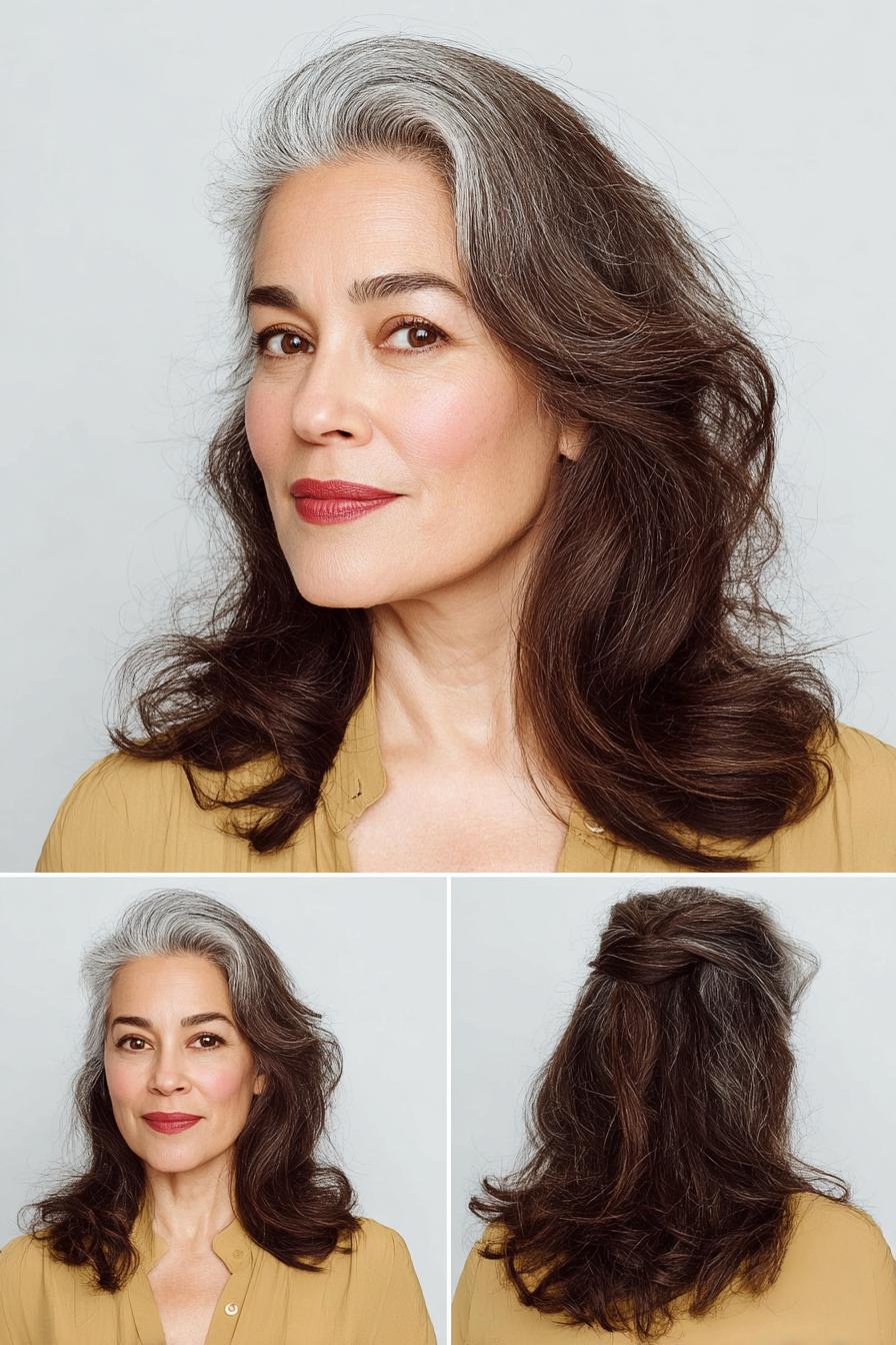 Silver Streak Soft Waves