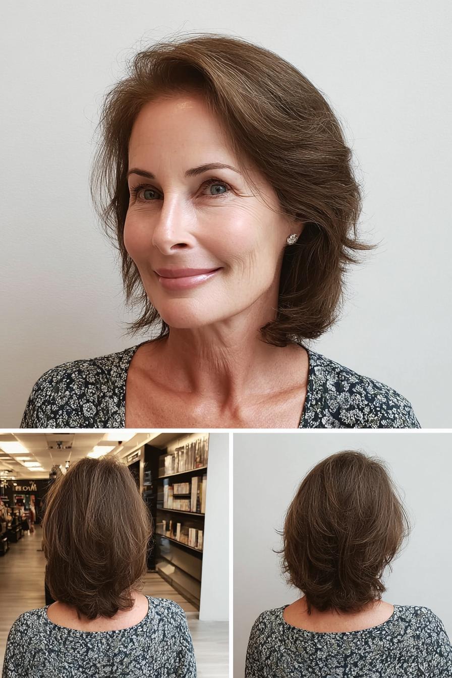Soft Layered Bob Elegance