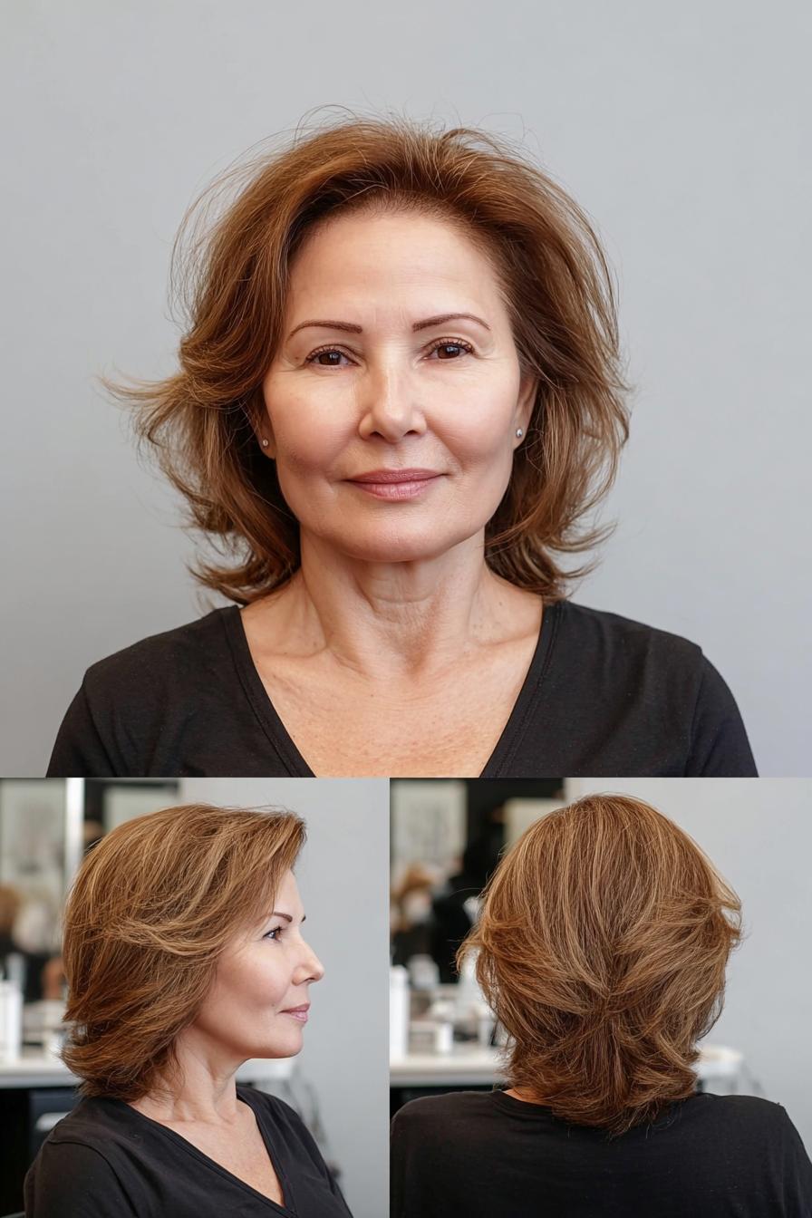 Soft Layered Youthful Hair