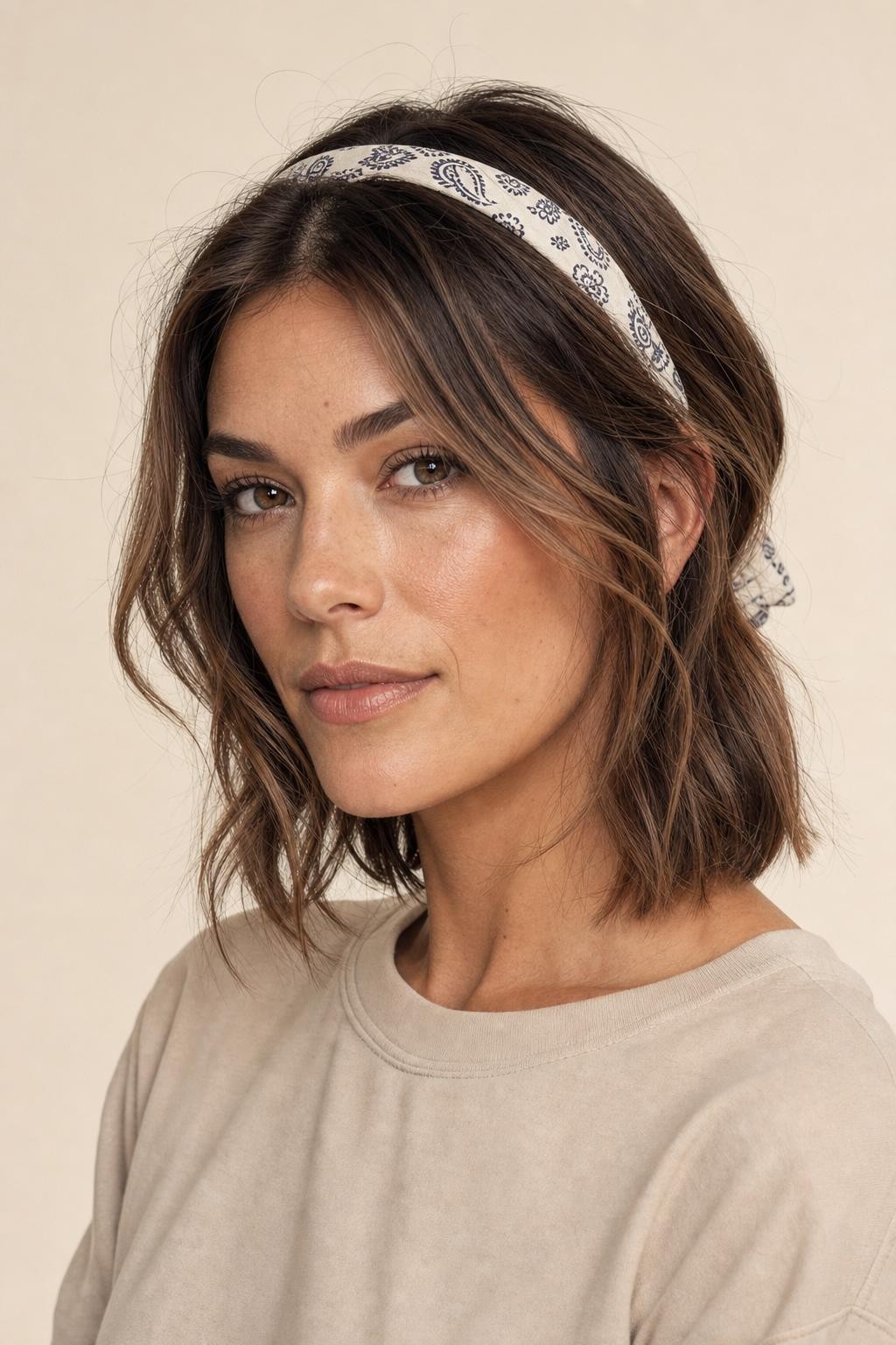 Paisley Bandana Chic Style